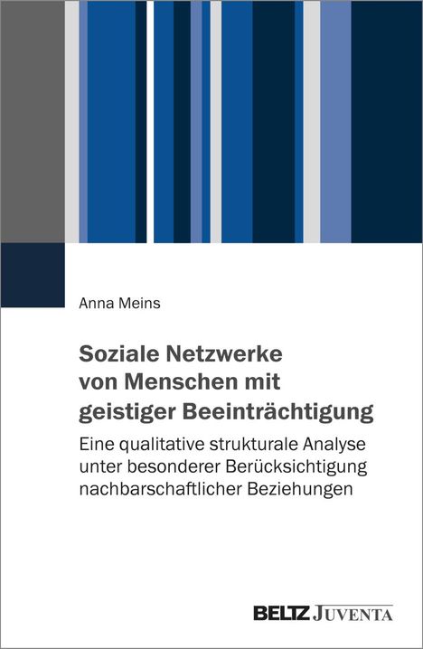 Anna Meins: Soziale Netzwerke von Menschen mit geistiger Beeinträchtigung, Buch