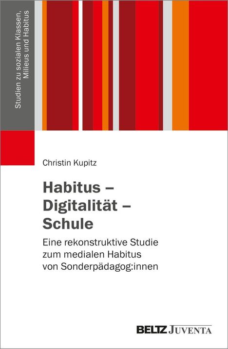 Christin Kupitz: Habitus - Digitalität - Schule, Buch