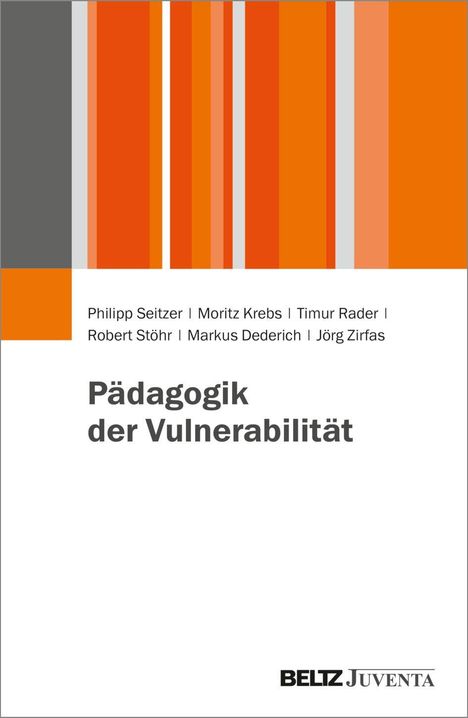 Philipp Seitzer: Pädagogik der Vulnerabilität, Buch