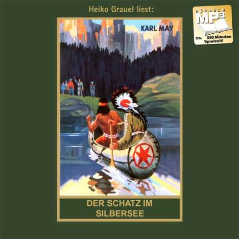 Karl May: Der Schatz im Silbersee. MP3-CD, MP3-CD