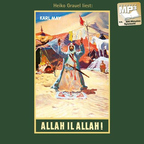 Karl May (1842-1912): Allah il Allah!, MP3-CD