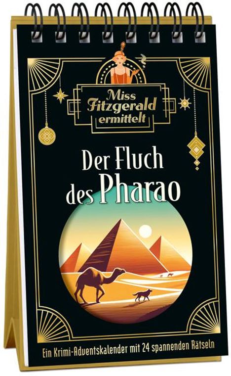 Michael Hamannt: Miss Fitzgerald ermittelt: Der Fluch des Pharao, Buch