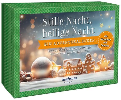 Petra Bartoli Y Eckert: Stille Nacht, heilige Nacht - Ein Adventskalender für Menschen mit Demenz, Buch