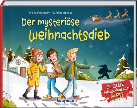 Michael Hamannt: Der mysteriöse Weihnachtsdieb - Ein Escape-Adventskalender für Kids, Buch