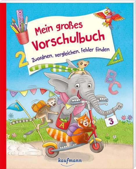 Kristin Lückel: Mein großes Vorschulbuch - Zuordnen, vergleichen, Fehler finden, Buch