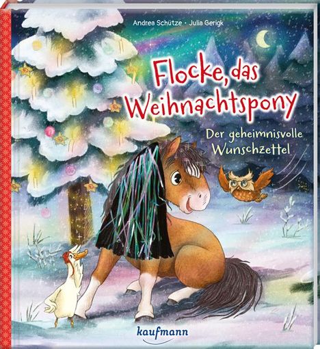 Andrea Schütze: Flocke, das Weihnachtspony - Der geheimnisvolle Wunschzettel, Buch
