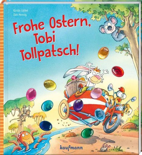 Kristin Lückel: Frohe Ostern, Tobi Tollpatsch!, Buch