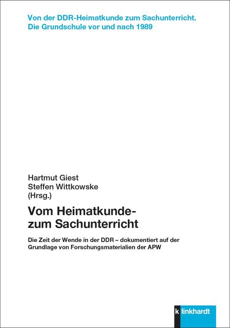 Vom Heimatkunde- zum Sachunterricht, Buch