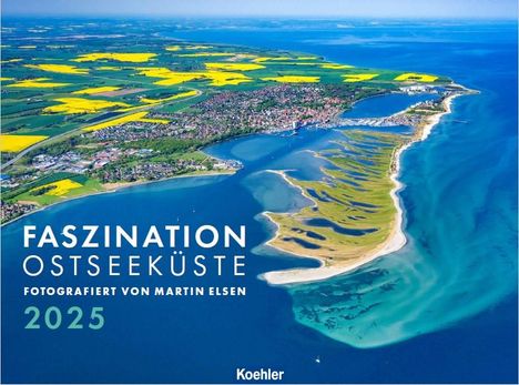 Martin Elsen: Faszination Ostseeküste 2025, Kalender