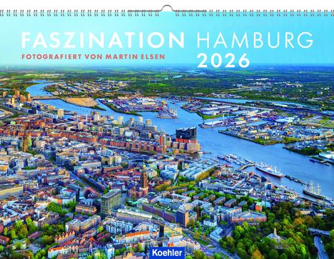 Martin Elsen: Faszination Hamburg 2026, Kalender