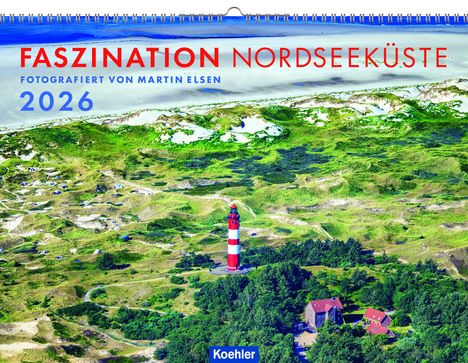 Martin Elsen: Faszination Nordseeküste 2026, Kalender