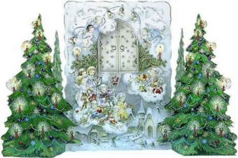 Adventskalender "Vor dem Himmelstor", Kalender