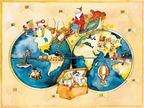 Susann Jacobi: Adventskalender "Reise um die Welt", Kalender