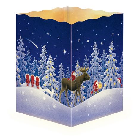 Adventskalender "Nordische Weihnacht", Kalender