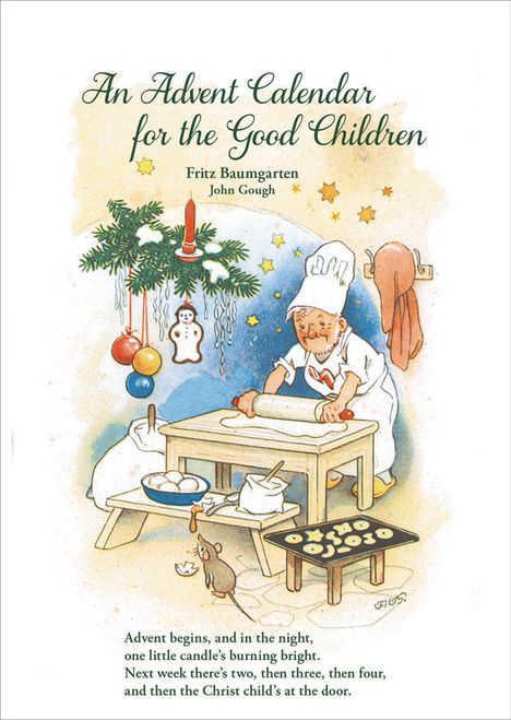 John Gough: Gough, J: Advents-Abreißkalender "For the Good Children", Kalender
