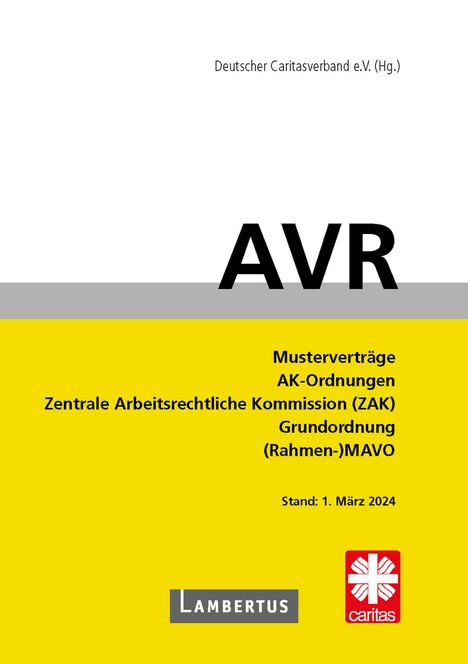 AVR Buchausgabe 2024, Buch