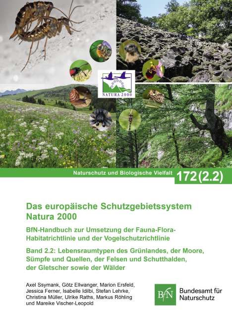 NaBiV Heft 172 Band 2.2: Das europäische Schutzgebietssystem Natura 2000 Band 2.2 Lebensraumtypen, Buch
