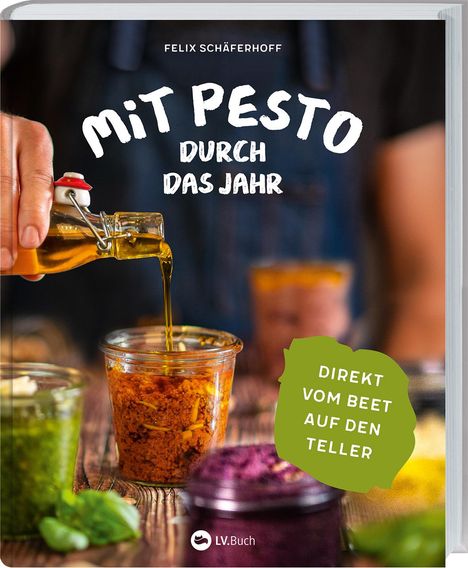 Felix Schäferhoff: Mit Pesto durch das Jahr, Buch