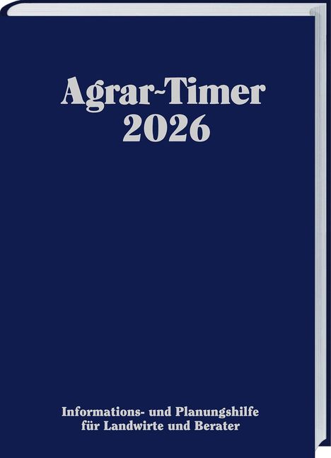 Alfons Janinhoff: Agrar-Timer 2026, Kalender