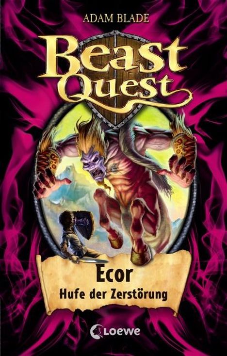 Adam Blade: Beast Quest 20. Ecor, Hufe der Zerstörung, Buch