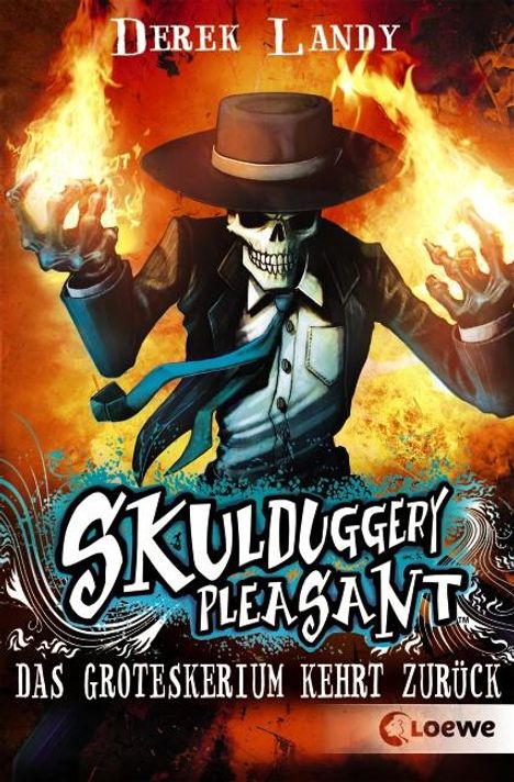 Derek Landy: Skulduggery Pleasant 02. Das Groteskerium kehrt zurück, Buch