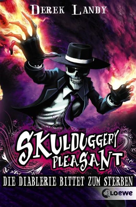 Derek Landy: Skulduggery Pleasant 03. Die Diablerie bittet zum Sterben, Buch