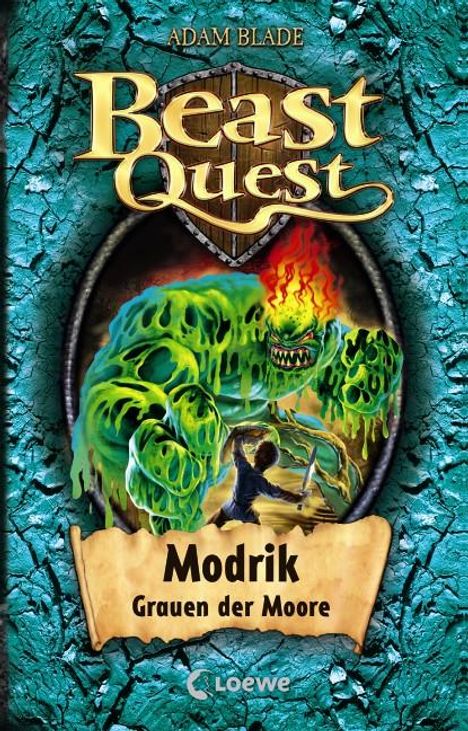 Adam Blade: Beast Quest 34. Modrik, Grauen der Moore, Buch