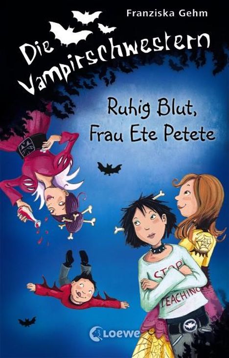 Franziska Gehm: Die Vampirschwestern 12. Ruhig Blut, Frau Ete Petete, 2 Bücher
