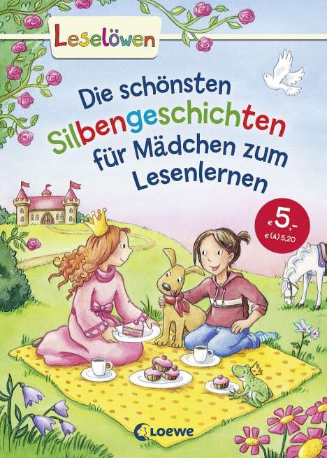 Michaela Hanauer: Leselöwen - Das Original: Die schönsten Silbengeschichten für Mädchen zum Lesenlernen, Buch