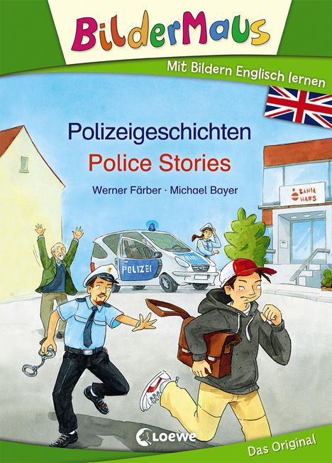 Werner Färber: Bildermaus - Mit Bildern Englisch lernen- Polizeigeschichten - Police Stories, Buch