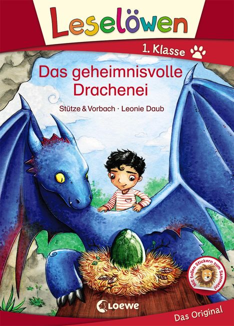 Stütze &amp; Vorbach: Leselöwen 1. Klasse - Das geheimnisvolle Drachenei, Buch
