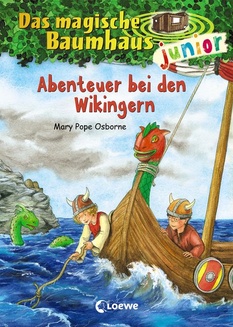 Mary Pope Osborne: Das magische Baumhaus junior 15 - Abenteuer bei den Wikingern, Buch