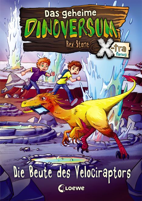 Rex Stone: Das geheime Dinoversum Xtra - Die Beute des Velociraptors, Buch