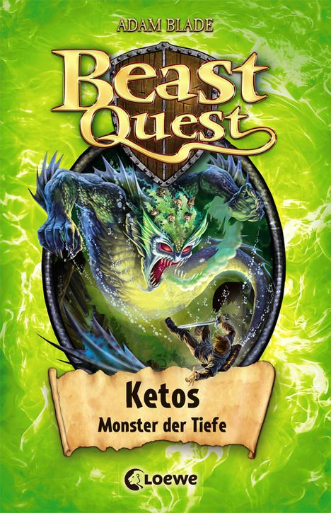 Adam Blade: Beast Quest 53 - Ketos, Monster der Tiefe, Buch