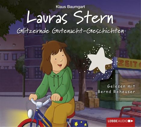 Klaus Baumgart: Lauras Stern - Glitzernde Gutenacht-Geschichten, CD