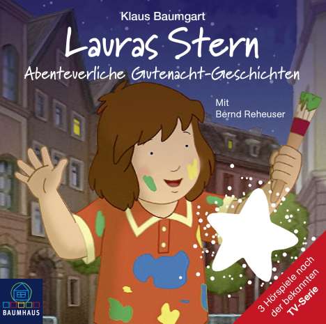 Klaus Baumgart: Lauras Stern - Abenteuerliche Gutenacht-Geschichten, CD
