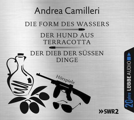 Andrea Camilleri (1925-2019): Die Form des Wassers / Der Hund aus Terracotta / Der Dieb der süßen Dinge, 6 CDs