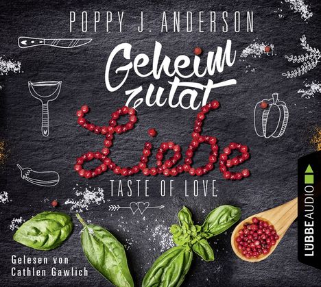 Poppy J. Anderson: Taste of Love - Geheimzutat Liebe, 4 CDs