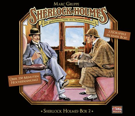 Sir Arthur Conan Doyle: Sherlock Holmes Box 2, 3 CDs