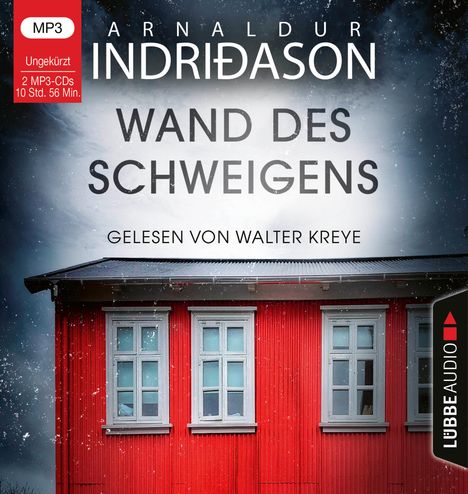 Arnaldur Indridason: Wand Des Schweigens, 2 MP3-CDs