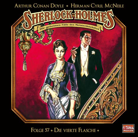 Sherlock Holmes - Folge 57. Die vierte Flasche, CD