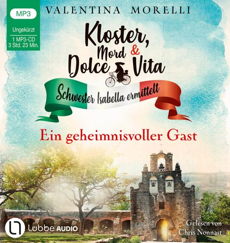 Valentina Morelli: Kloster, Mord und Dolce Vita - Ein geheimnisvoller Gast, MP3-CD