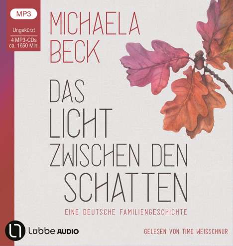 Michaela Beck: Das Licht zwischen den Schatten, MP3-CD