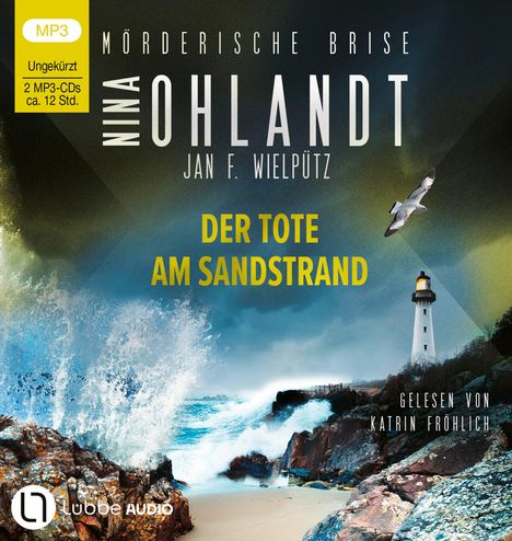 Nina Ohlandt: Mörderische Brise - Der Tote am Sandstrand, 2 MP3-CDs