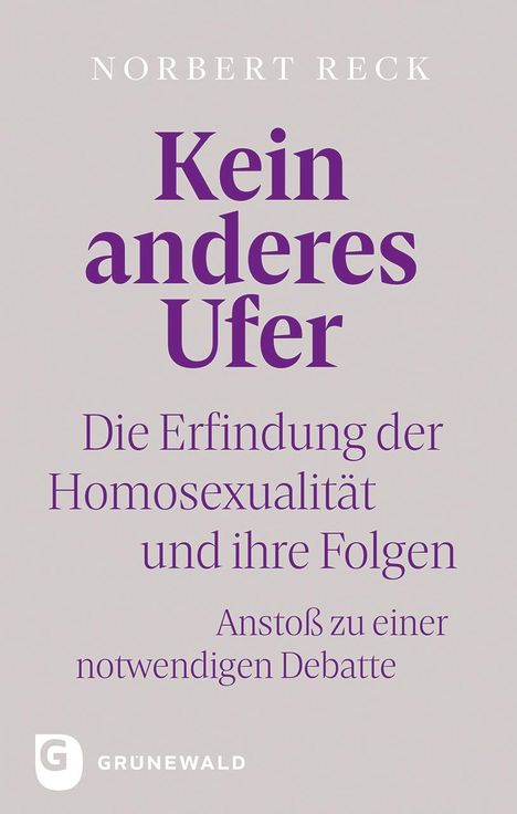 Norbert Reck: Kein anderes Ufer, Buch