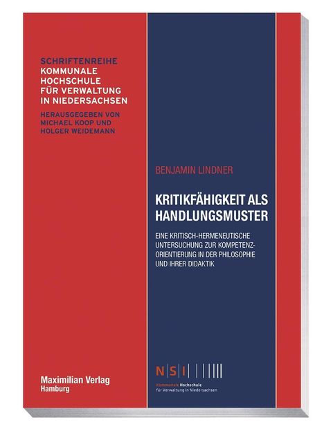 Benjamin Lindner: Lindner, B: Kritikfähigkeit als Handlungsmuster, Buch