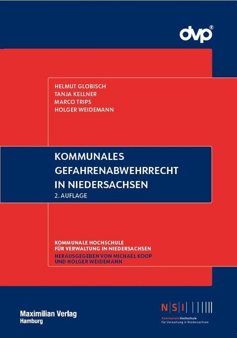 Helmut Globisch: Kommunales Gefahrenabwehrrecht in Niedersachsen, Buch