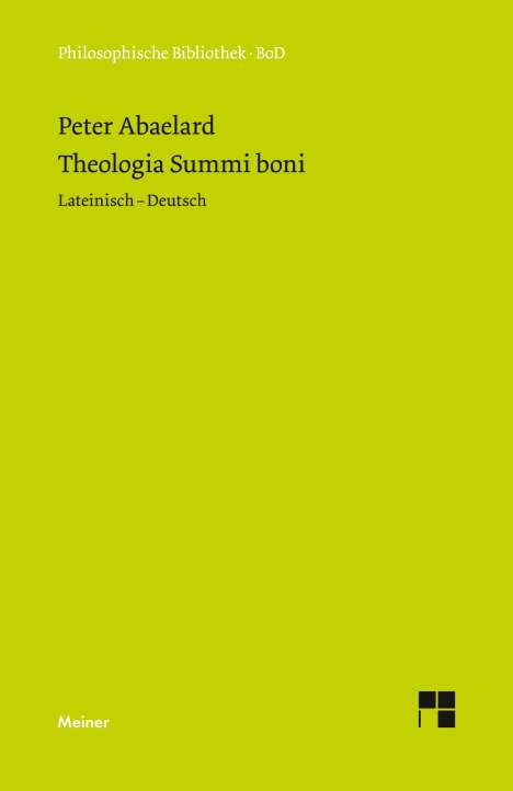 Peter Abelard: Theologia Summi boni, Buch