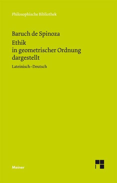 Baruch de Spinoza: Ethik, Buch
