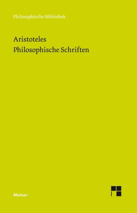 Aristoteles: Aristoteles: Philosophische Schriften, Buch